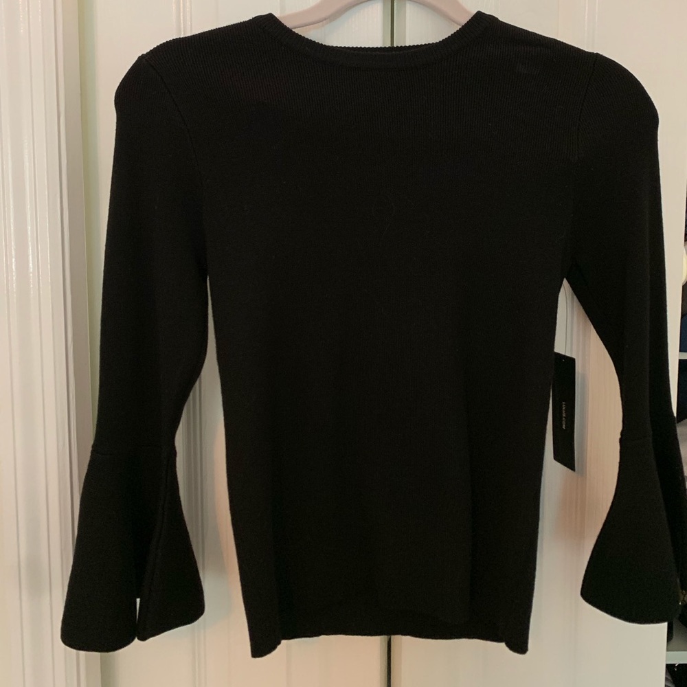 NWT Lulu’s ruffle sleeve sweater